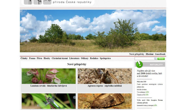Studenti založili webovou encyklopedii české přírody